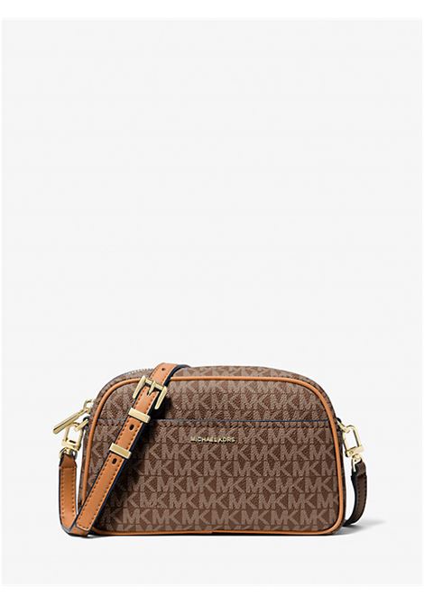 Camera bag a tracolla Bryant media con logo BRONZO GHIANDA Michael Kors | 32F5Gj6c5b252
